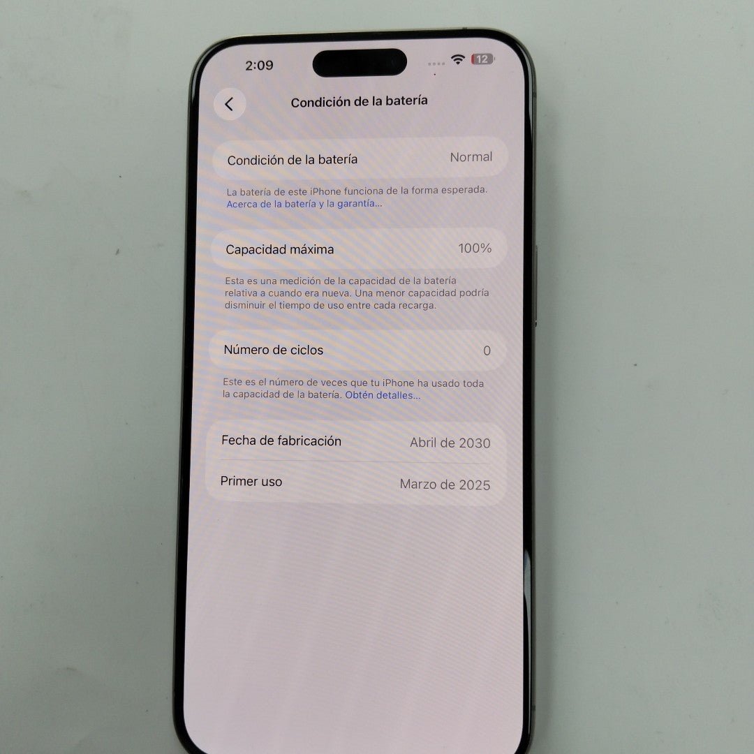 CELULAR APPLE IPHONE 15 PRO MAX A3105 (2023) 256 GB 8 GB RAM (SEMINUEVO)