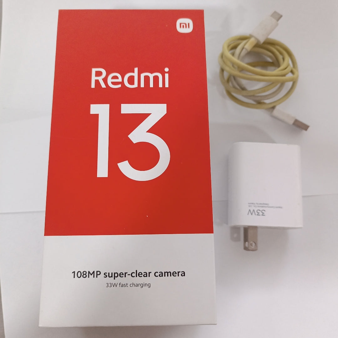 CELULAR XIAOMI REDMI 13 24049RN28L (2024) 256 GB 8 GB RAM (SEMINUEVO)