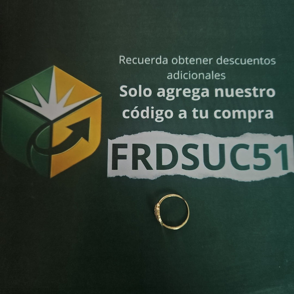 ANILLO ORO 8 K 1.4 GRMS (SEMINUEVO)