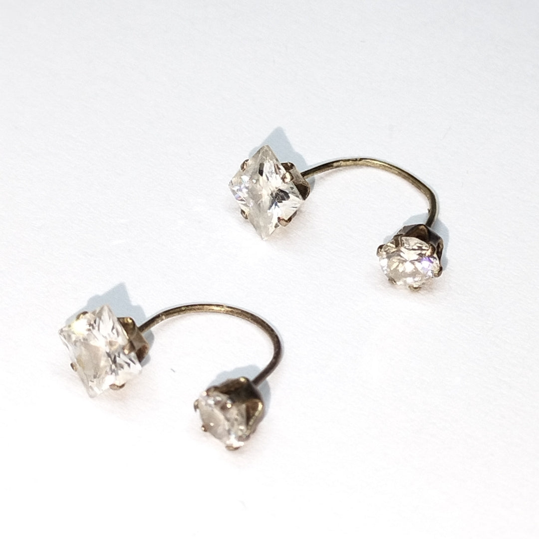 ARETES PAR ORO 10 K 1 GRMS (SEMINUEVO)