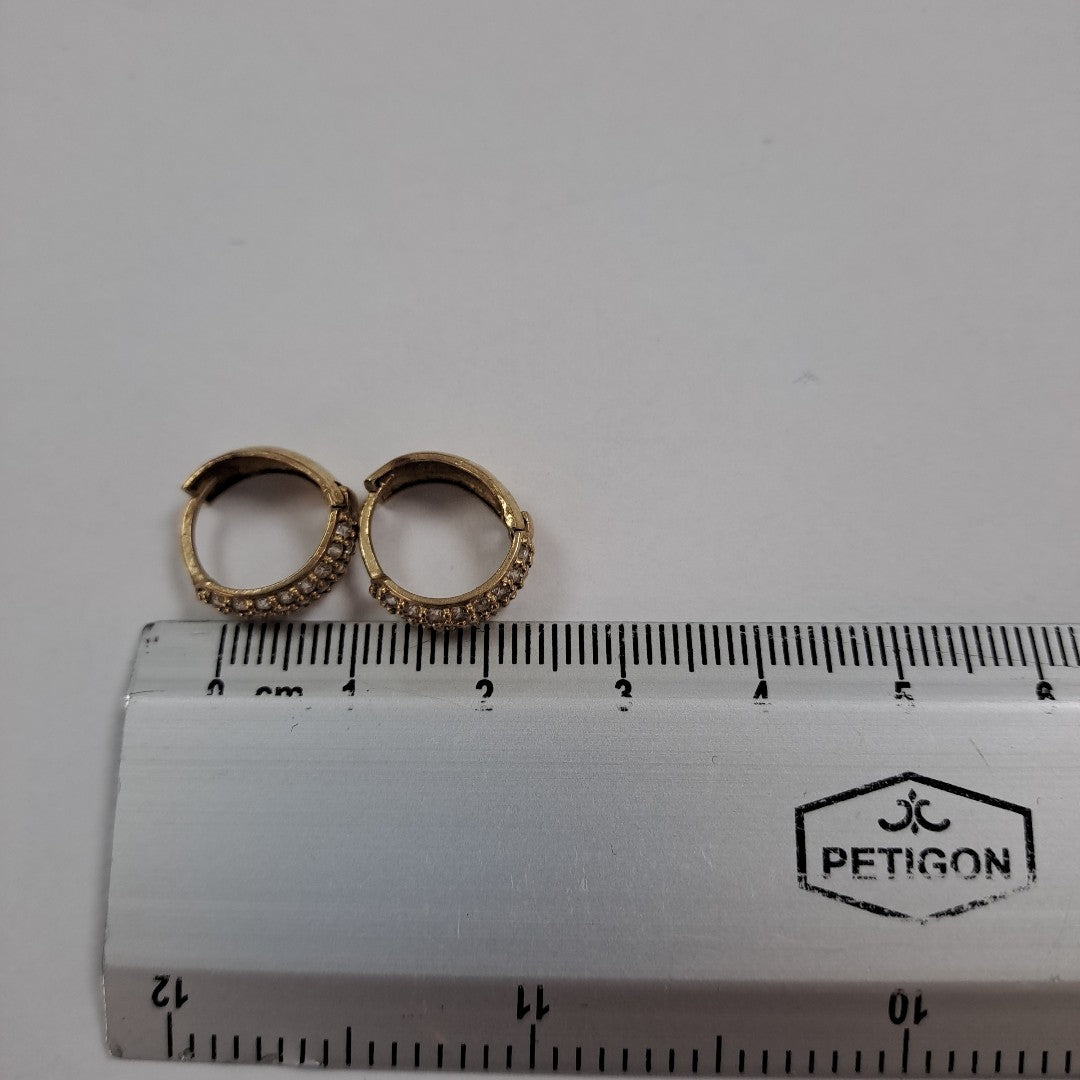 ARRACADAS PAR ORO 10 K 2.2 GRMS (SEMINUEVO)