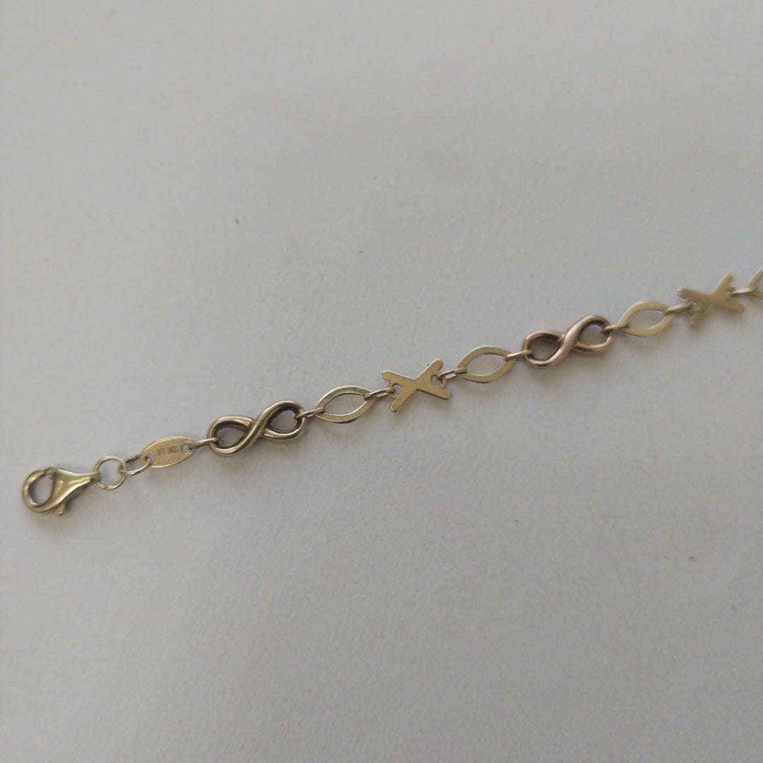 PULSERA ORO 10 K 2.5 GRMS (SEMINUEVO)