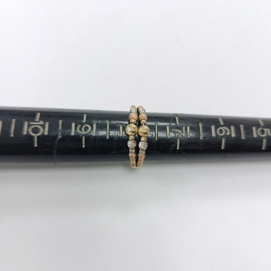 ANILLITO ORO, ORO COMBINADO 14 K 2.6 GRMS (SEMINUEVO)