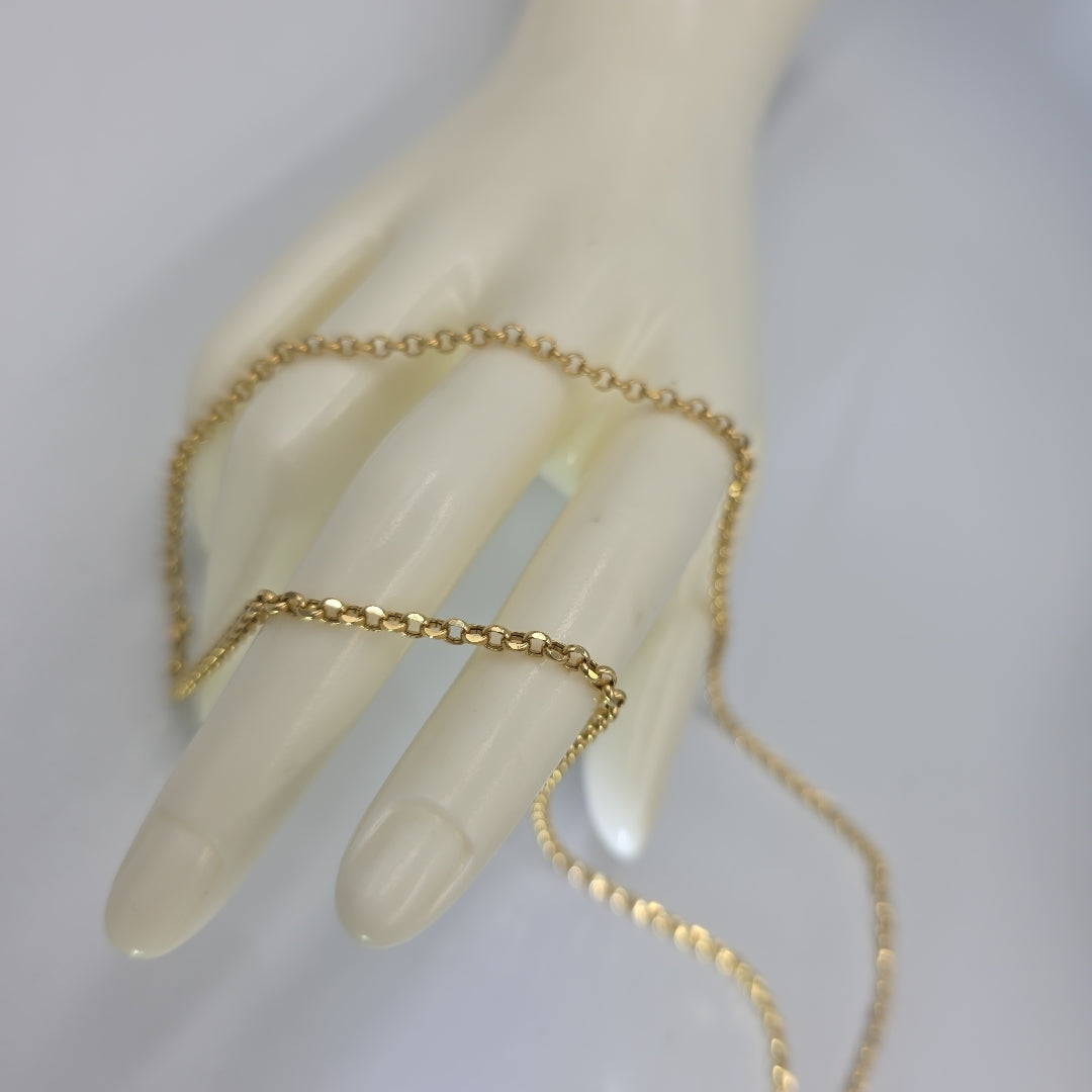 CADENA ORO 14 K 4.7 GRMS (SEMINUEVO)