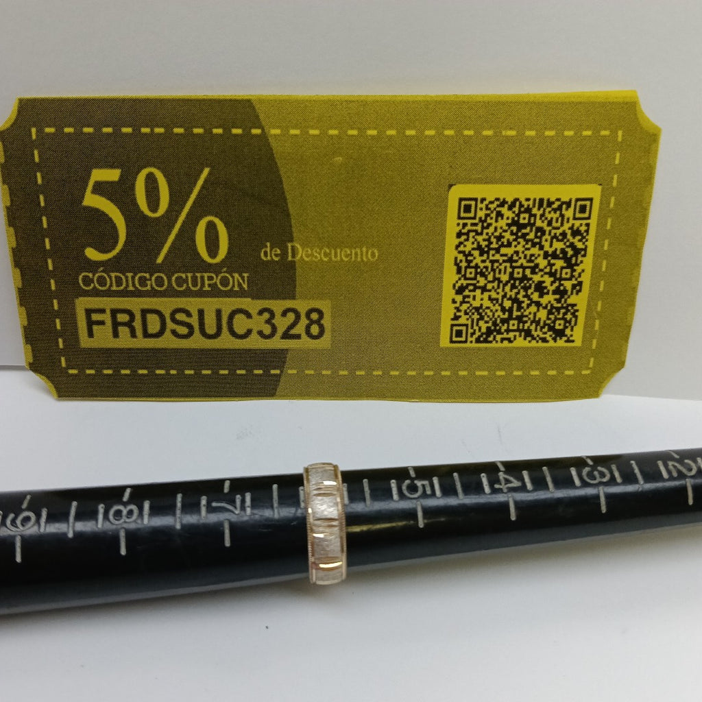 ARGOLLA ORO 14 K 3.1 GRMS (SEMINUEVO)