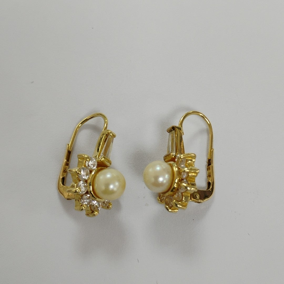 ARETES PAR ORO 14 K 4,00 GRMS (SEMINUEVO)