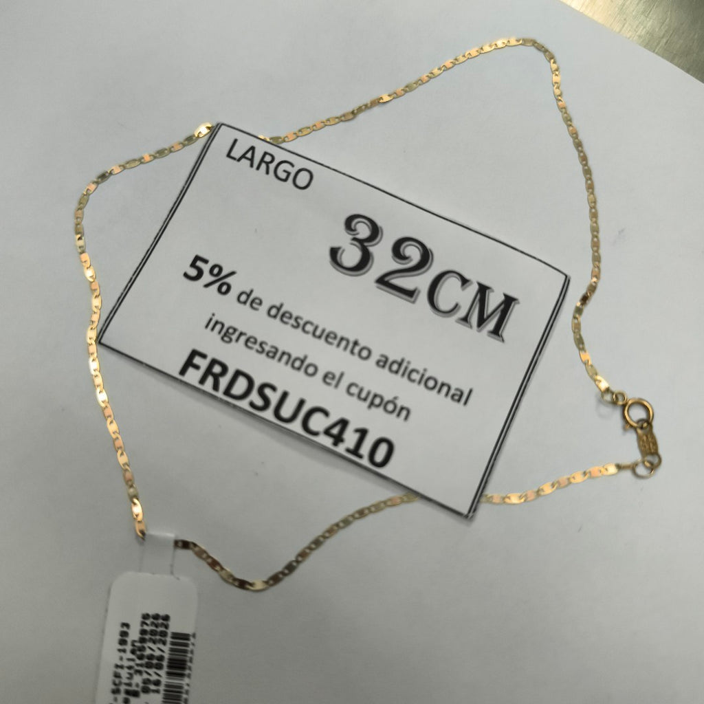 CADENA ORO 10 K 1.1 GRMS (SEMINUEVO)