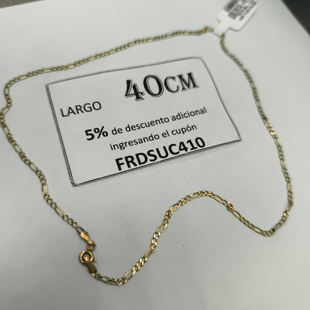 CADENA ORO 10 K 2,50 GRMS (SEMINUEVO)