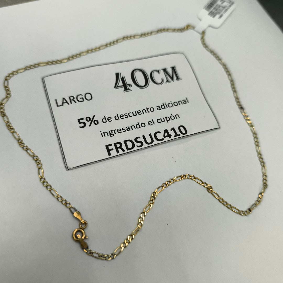 CADENA ORO 10 K 2,50 GRMS (SEMINUEVO)