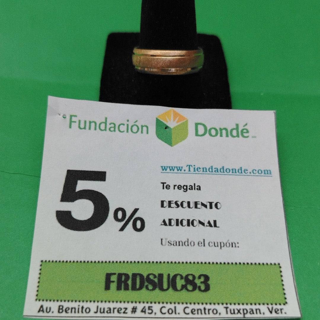 ARGOLLA ORO 10 K 2 GRMS (SEMINUEVO)