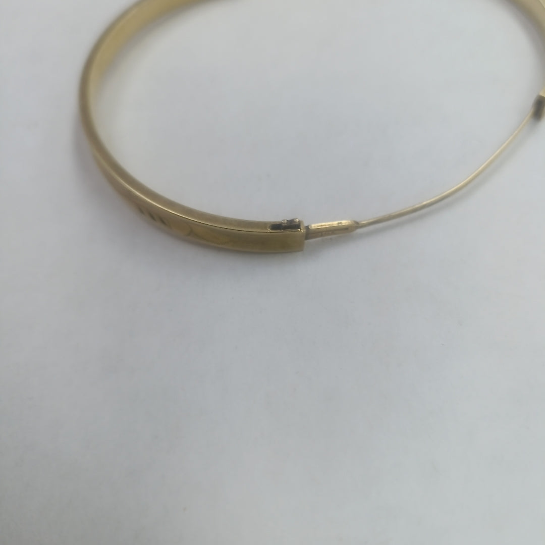 PULSERA RIGIDA ORO 14 K 5.6 GRMS (SEMINUEVO)