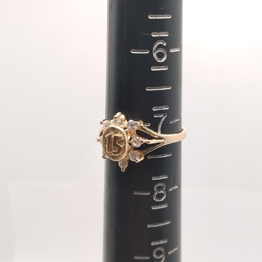 ANILLITO ORO 14 K 2.5 GRMS (SEMINUEVO)