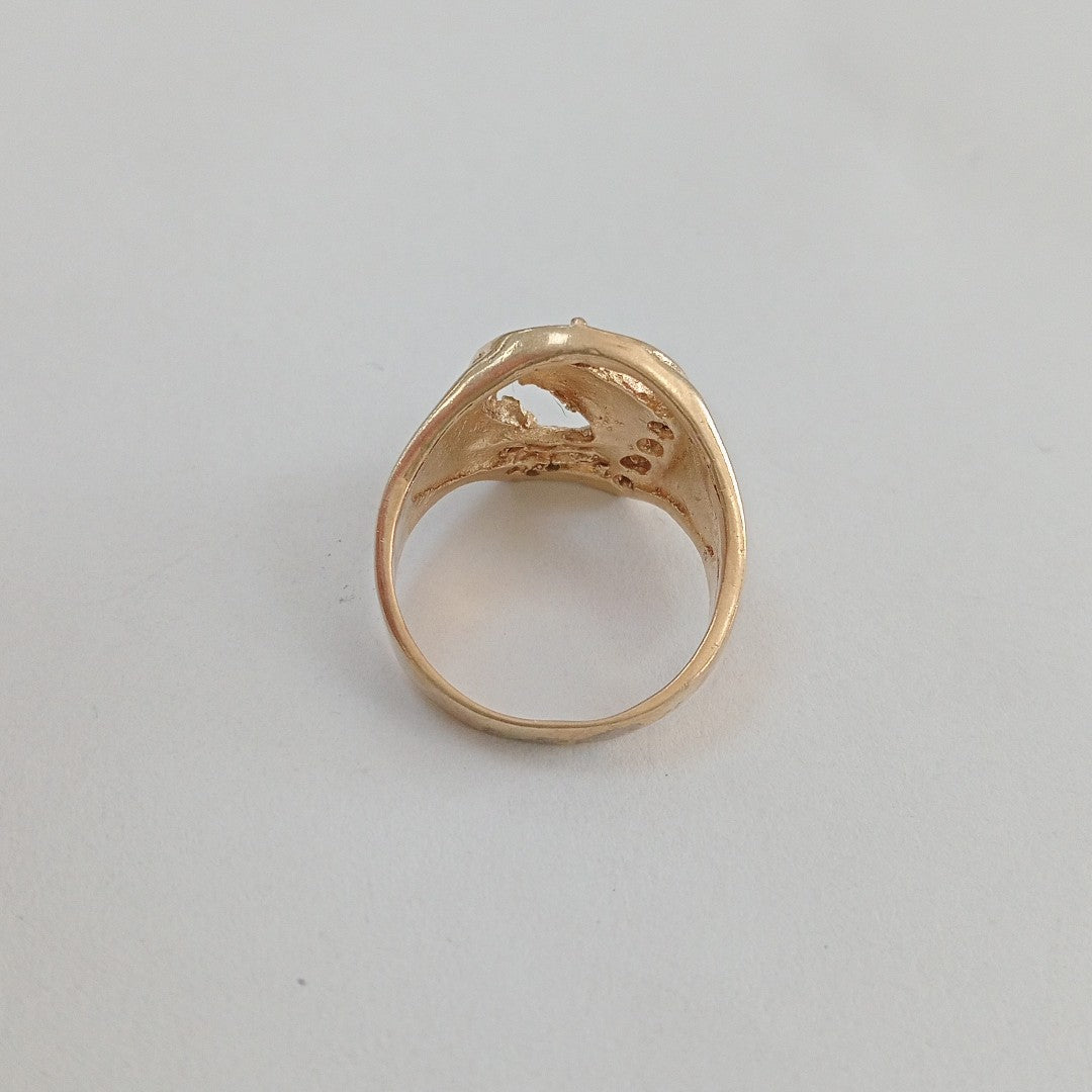 ANILLO ORO 10 K 6.5 GRMS (SEMINUEVO)