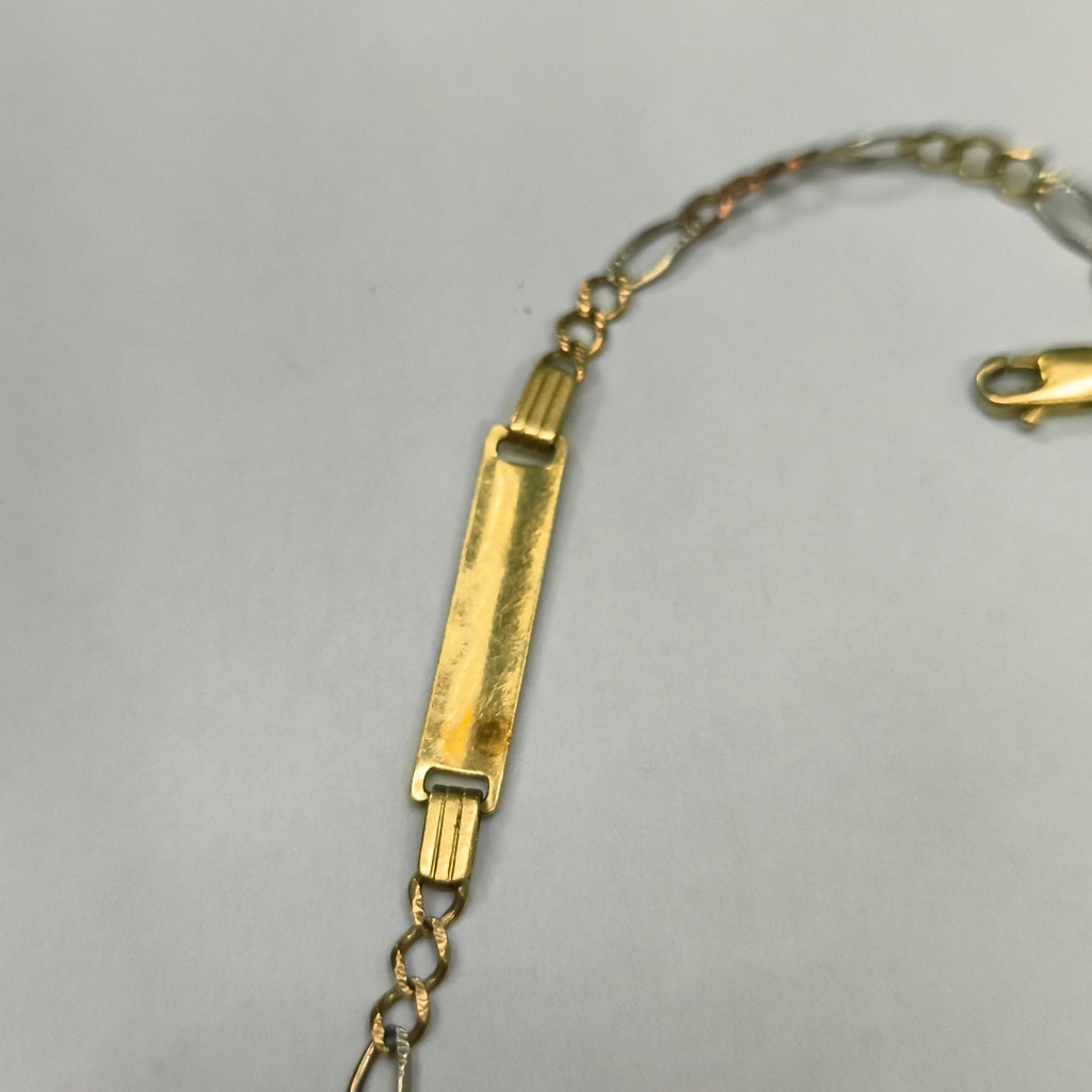 ESCLAVA ORO COMBINADO 10 K 3,10 GRMS (SEMINUEVO)
