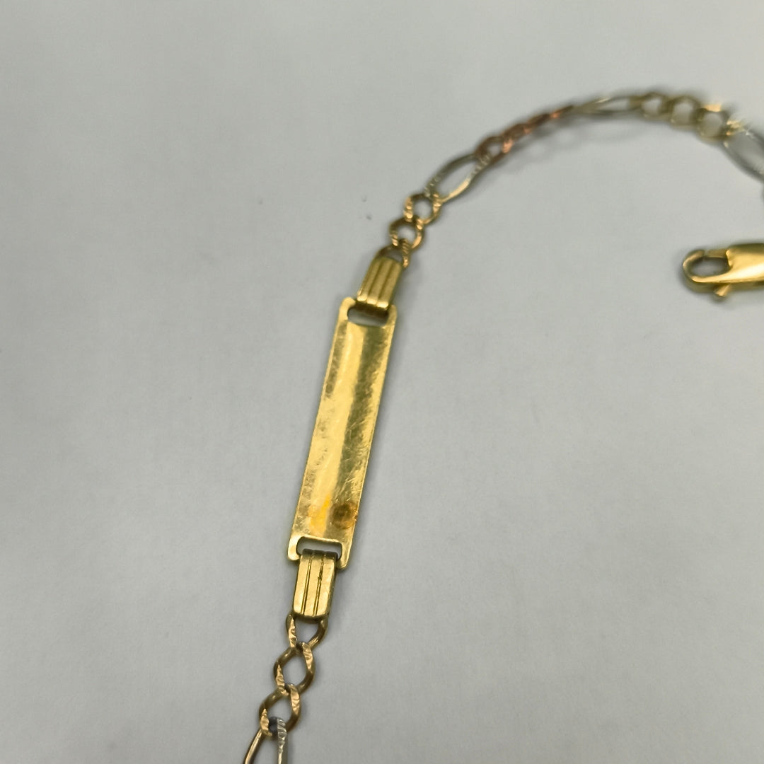 ESCLAVA ORO COMBINADO 10 K 3,10 GRMS (SEMINUEVO)