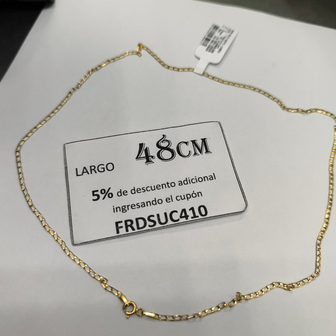 CADENA ORO 14 K 2.6 GRMS (SEMINUEVO)