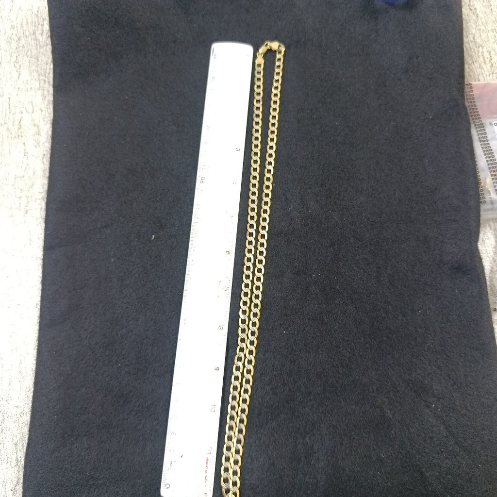 CADENA ORO COMBINADO 10 K 24 GRMS (SEMINUEVO)