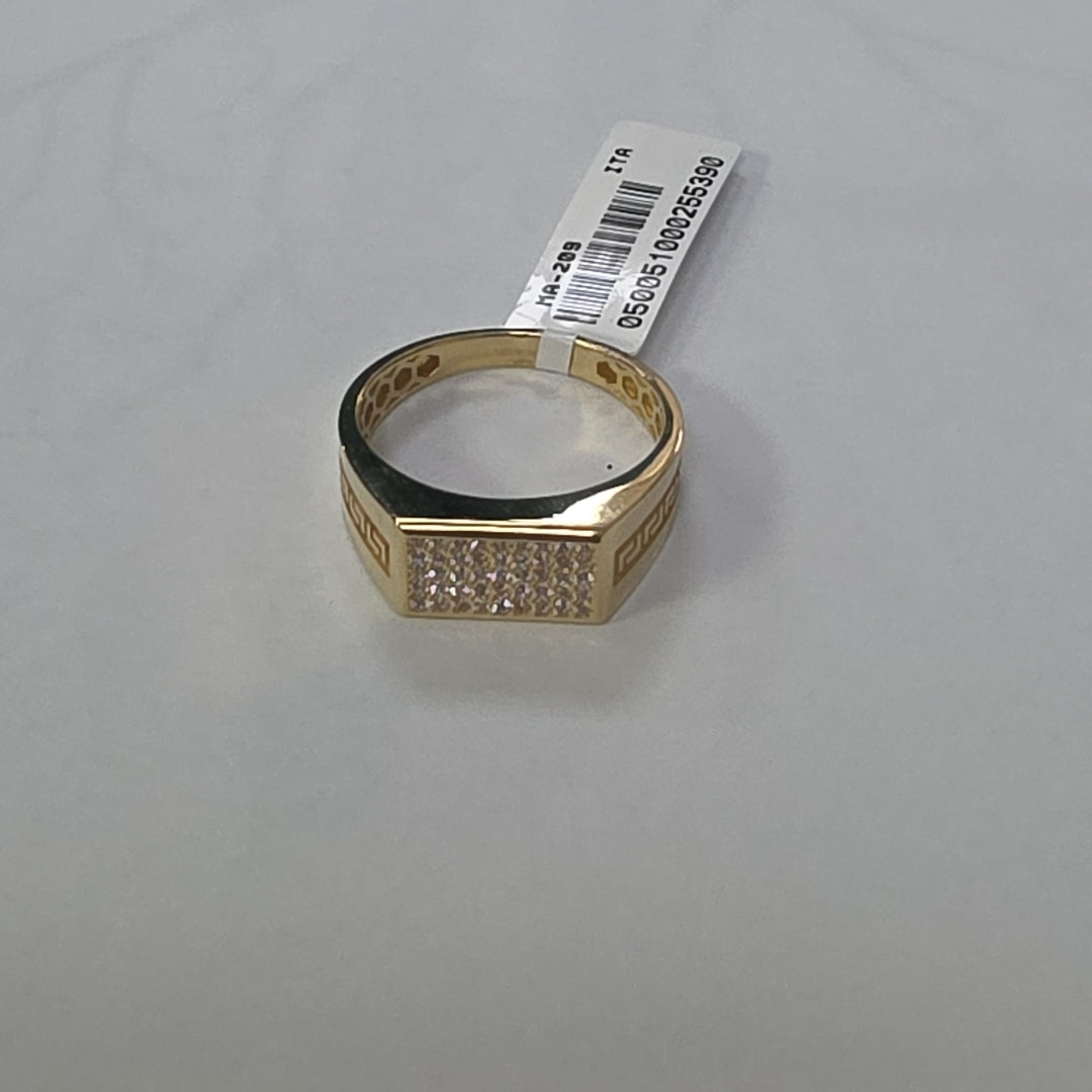 ANILLOS CABALLERO ORO 14K 3.7 (NUEVO)