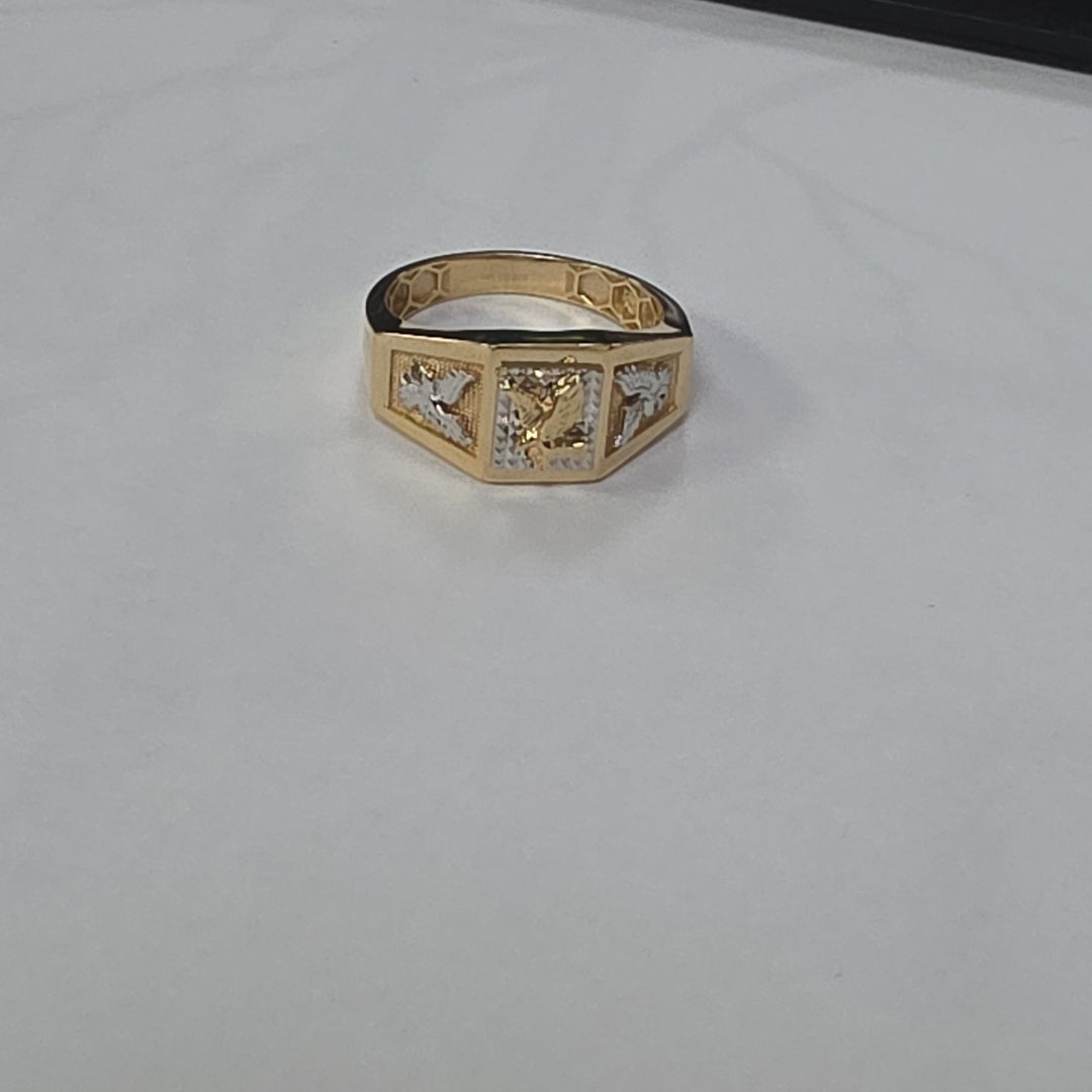 ANILLOS CABALLERO ORO 14K 4.9 (NUEVO)