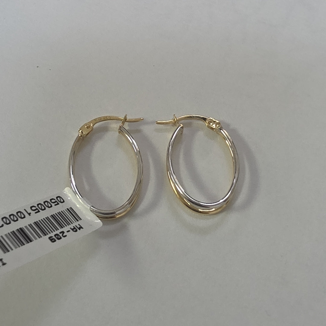 ARRACADAS ORO 14K 1.5 (NUEVO)