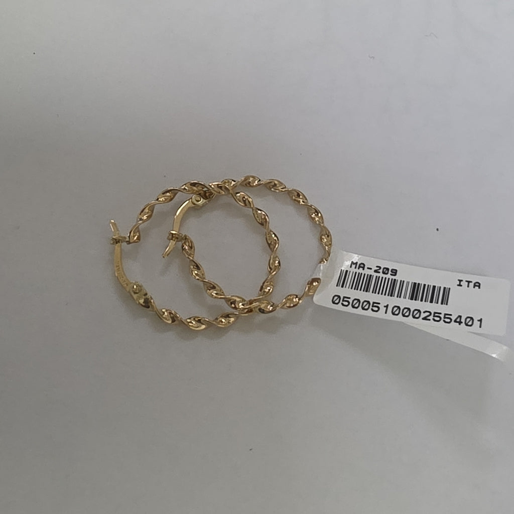 ARRACADAS ORO 14K 1.5 (NUEVO)