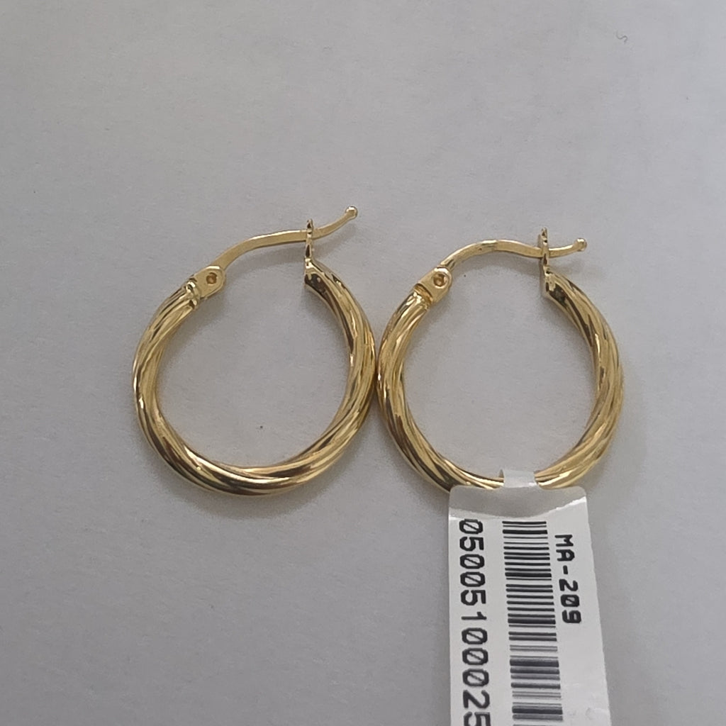 ARRACADAS ORO 14K 1.4 (NUEVO)