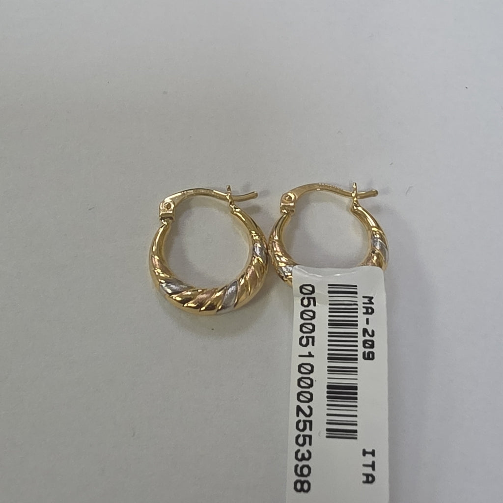 ARRACADAS ORO 14K 1.1 (NUEVO)