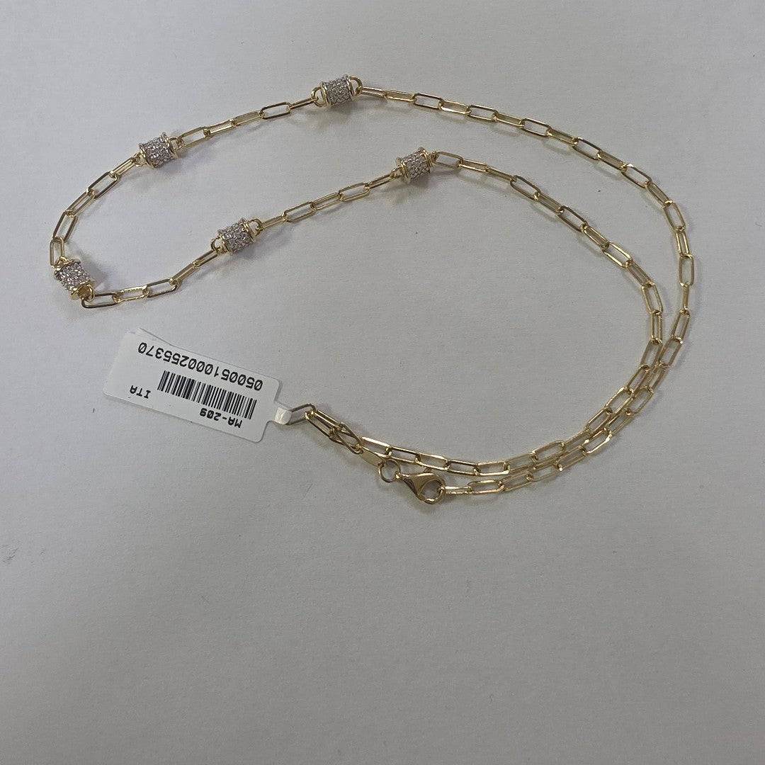 GARGANTILLAS ORO 10K 7 (NUEVO)