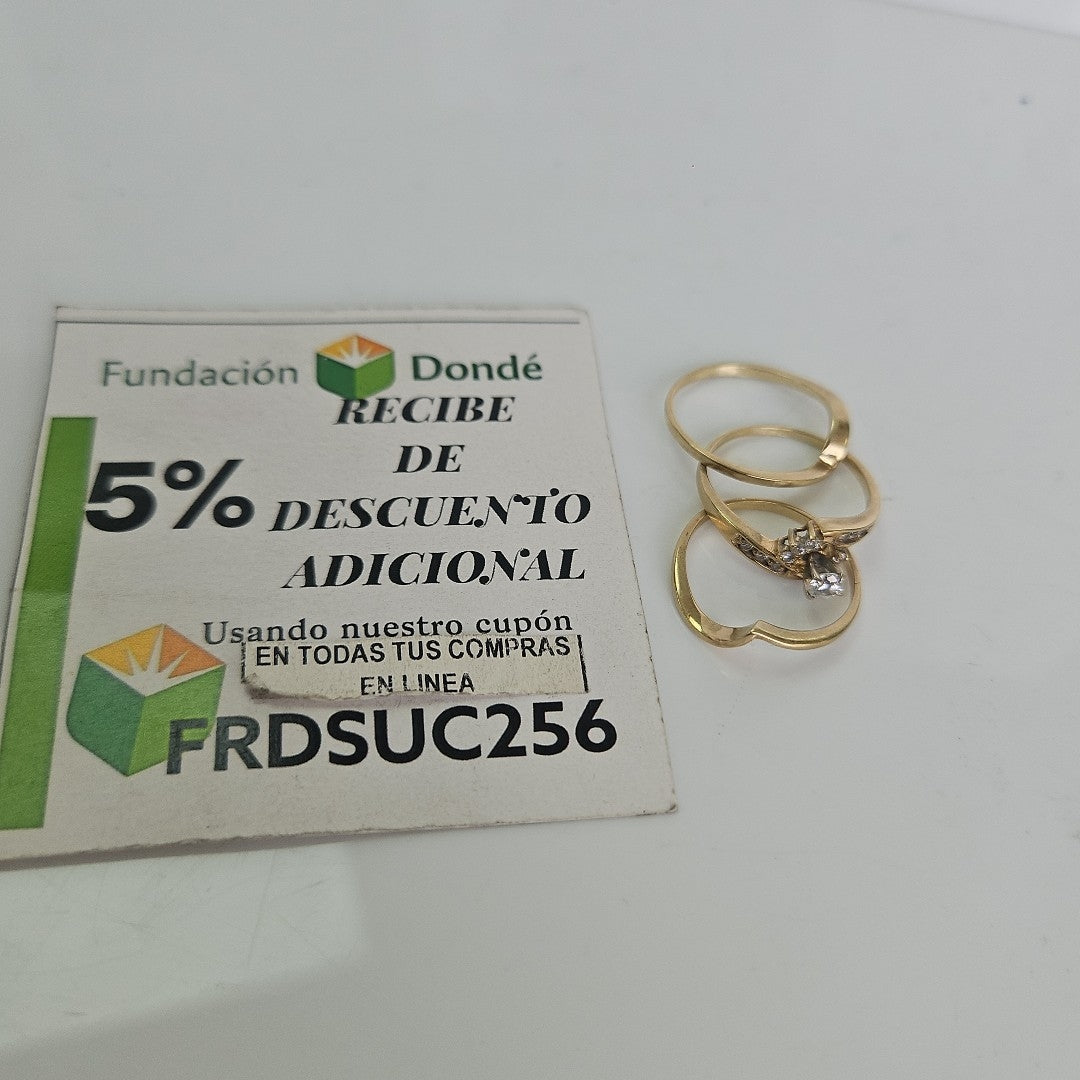 ANILLO ORO 10 K 4,00 GRMS (SEMINUEVO)