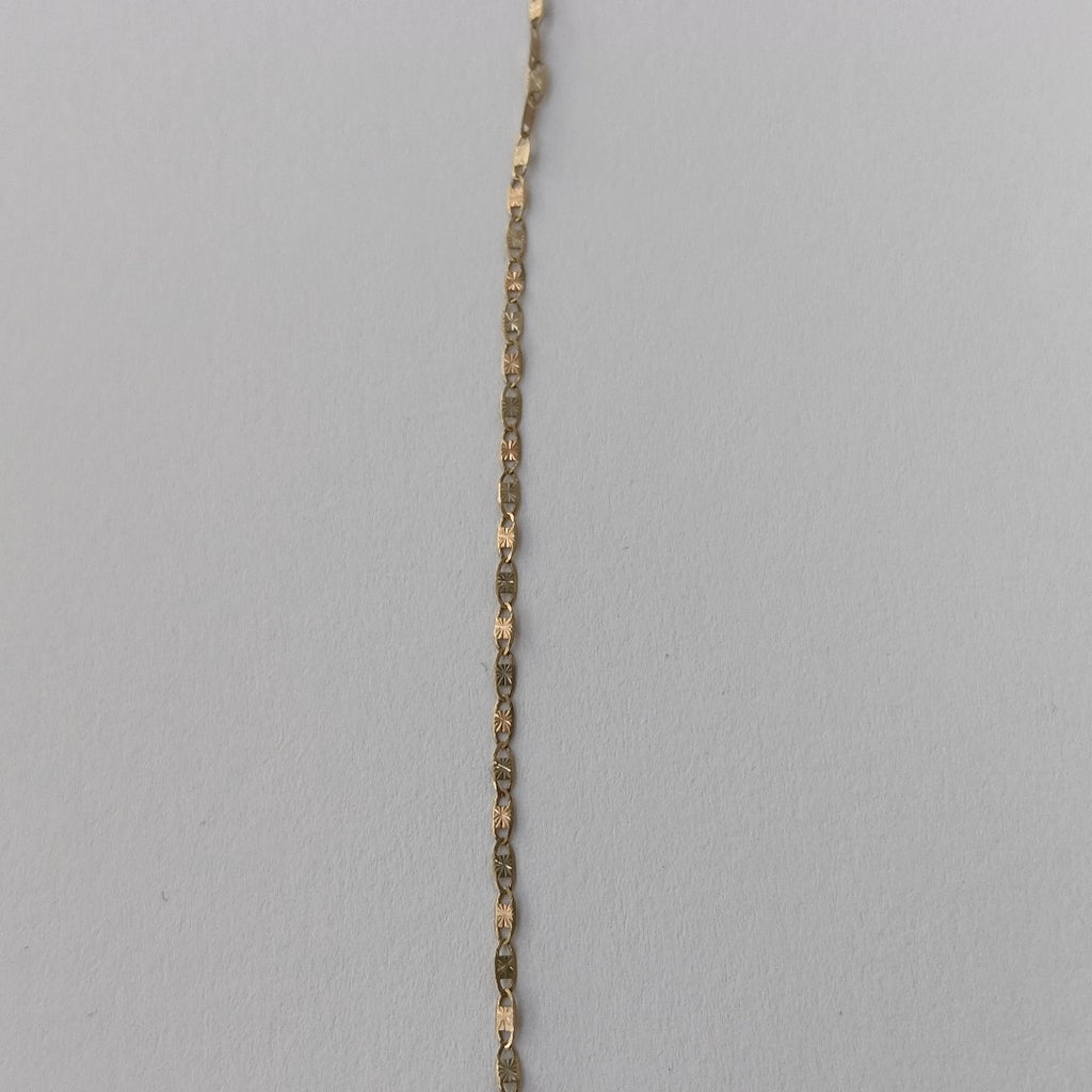 CADENA, DIJE ORO 14 K 2.4 GRMS (SEMINUEVO)