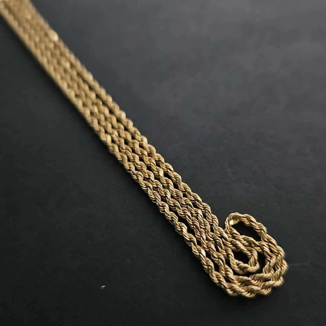 CADENA ORO 14 K 3.8 GRMS (SEMINUEVO)