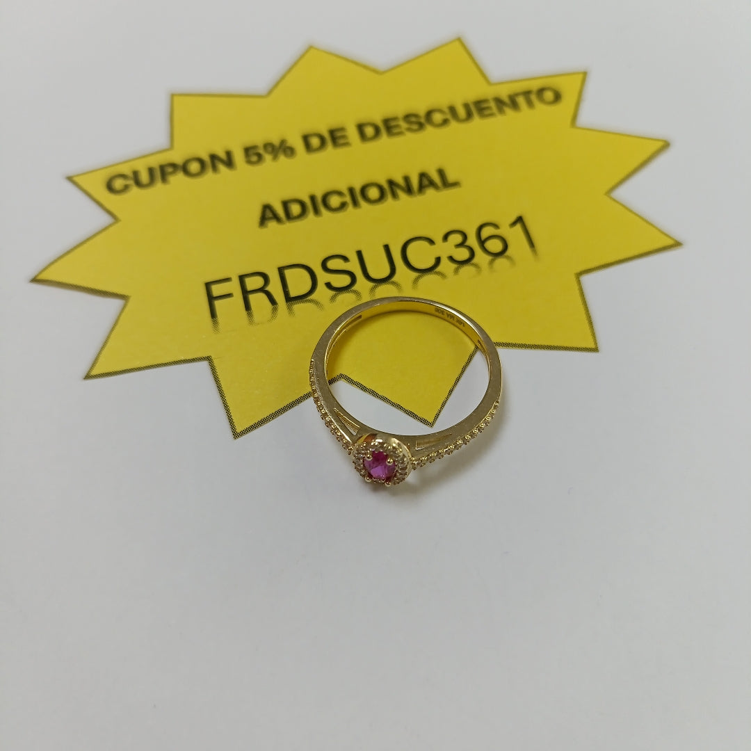 ANILLOS DAMA ORO 14K 2 (NUEVO)