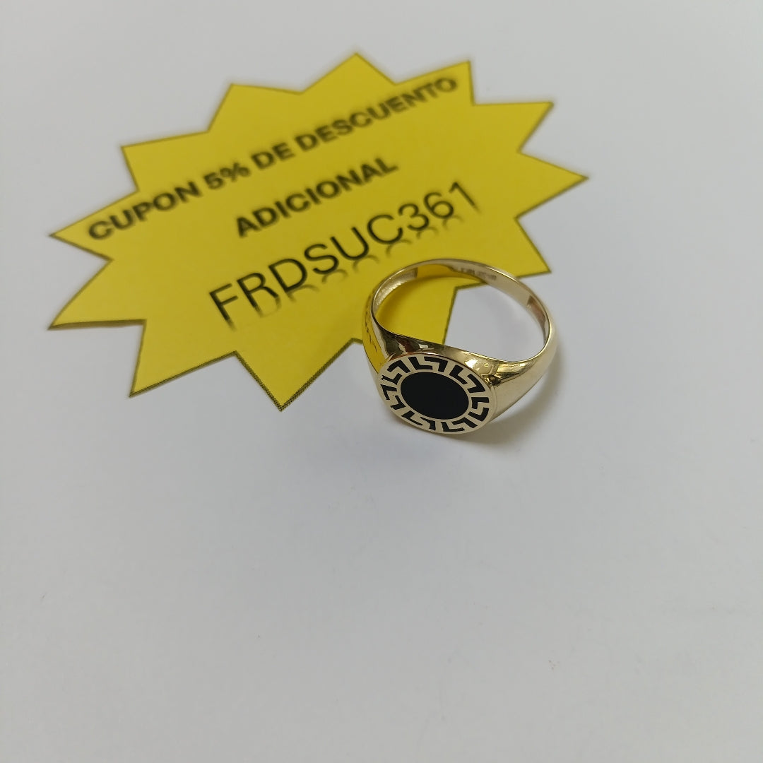 ANILLOS CABALLERO ORO 14K 3.7 (NUEVO)