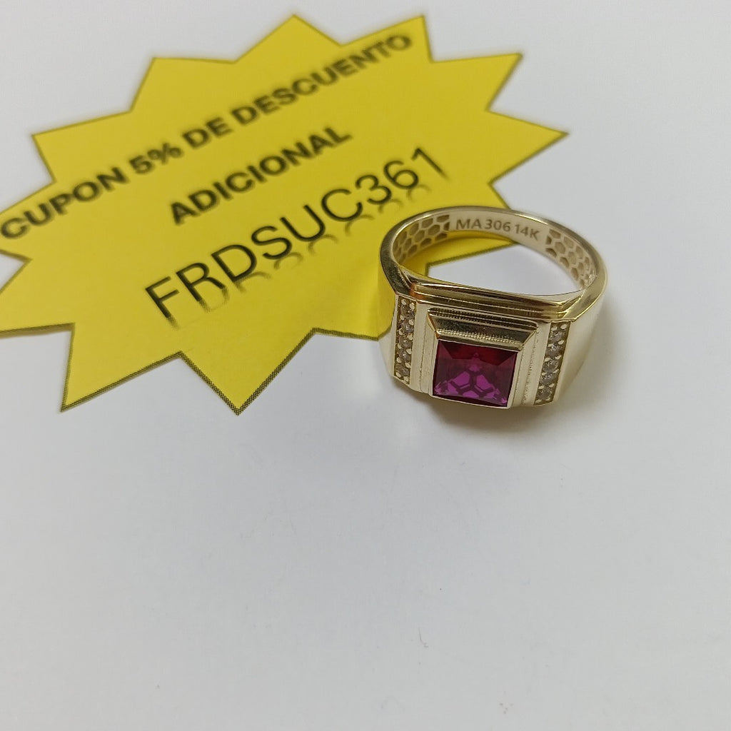 ANILLOS CABALLERO ORO 14K 6.3 (NUEVO)