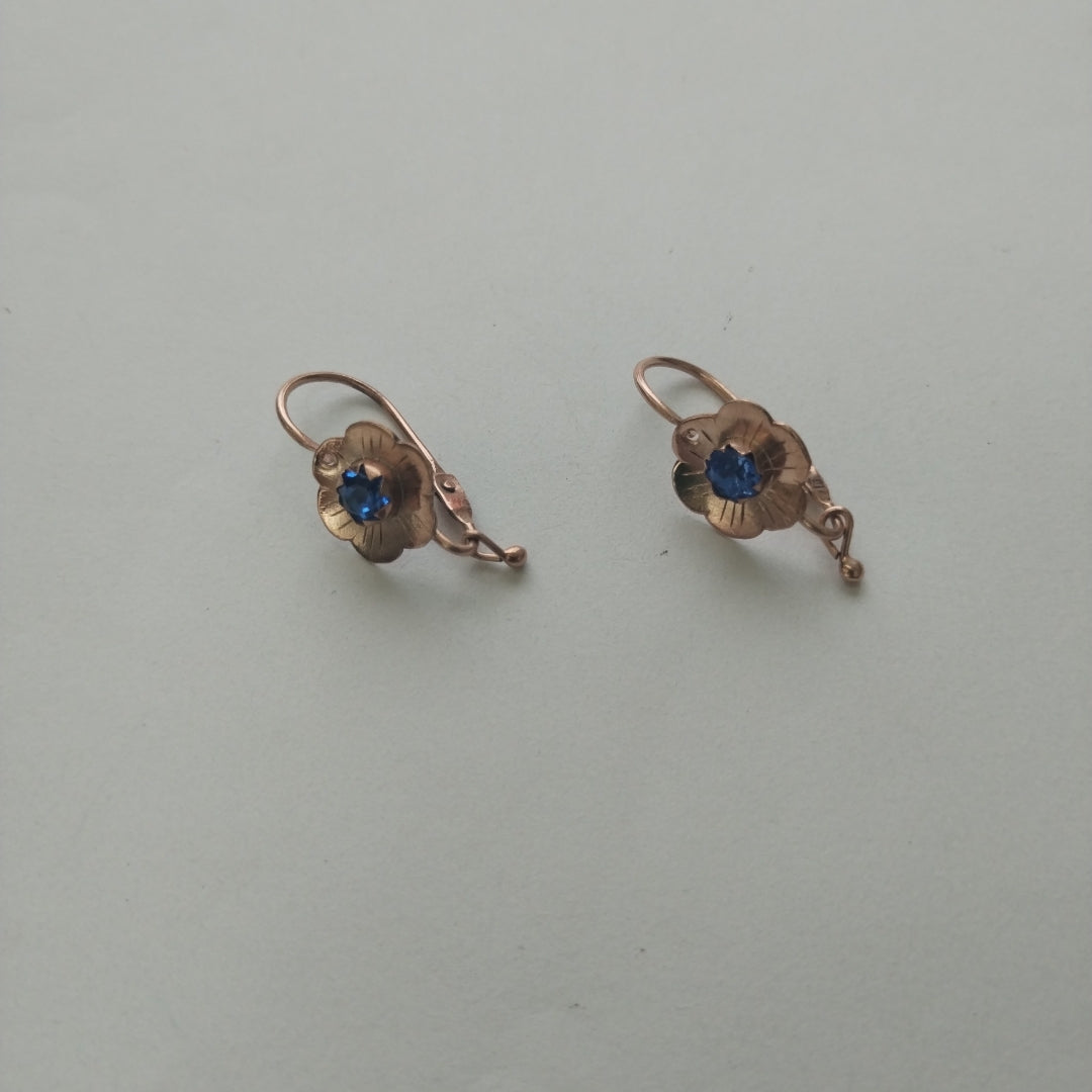 ARETES PAR ORO 8 K 2,10 GRMS (SEMINUEVO)