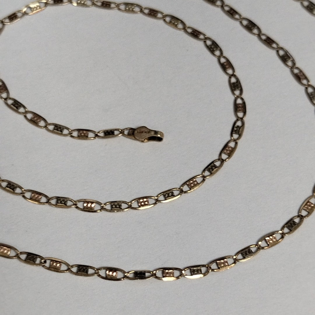 CADENA ORO 10 K 2,20 GRMS (SEMINUEVO)