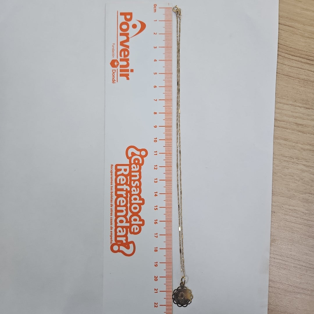 CADENA ORO 14 K 1.4 GRMS (SEMINUEVO)
