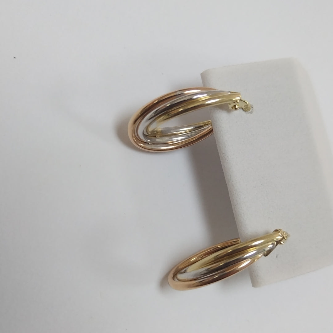 ARRACADAS ORO 14K 1.5 (NUEVO)