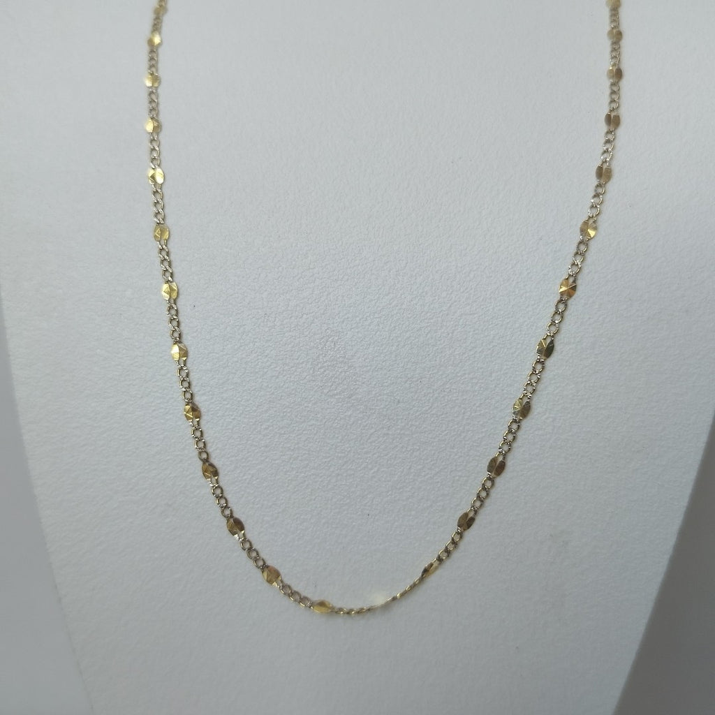 CADENA ORO 14 K 1.6 GRMS (SEMINUEVO)