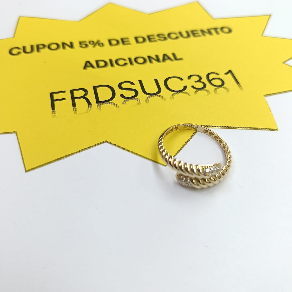 ANILLOS DAMA ORO 14K 1.8 (NUEVO)