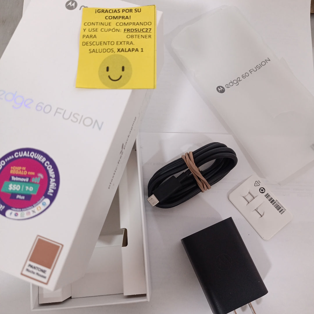 CELULAR MOTOROLA EDGE 60 FUSION XT2503-1 (2025) 256 GB 8 GB RAM (SEMINUEVO)