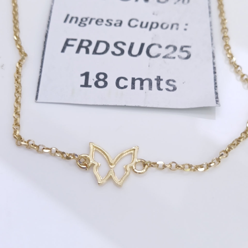 PULSERAS DAMA ORO 14K 1.3 (NUEVO)