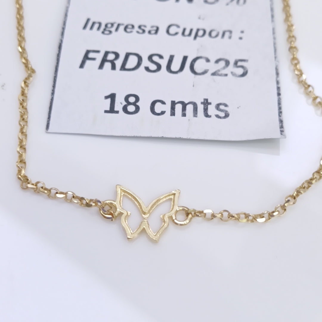 PULSERAS DAMA ORO 14K 1.3 (NUEVO)