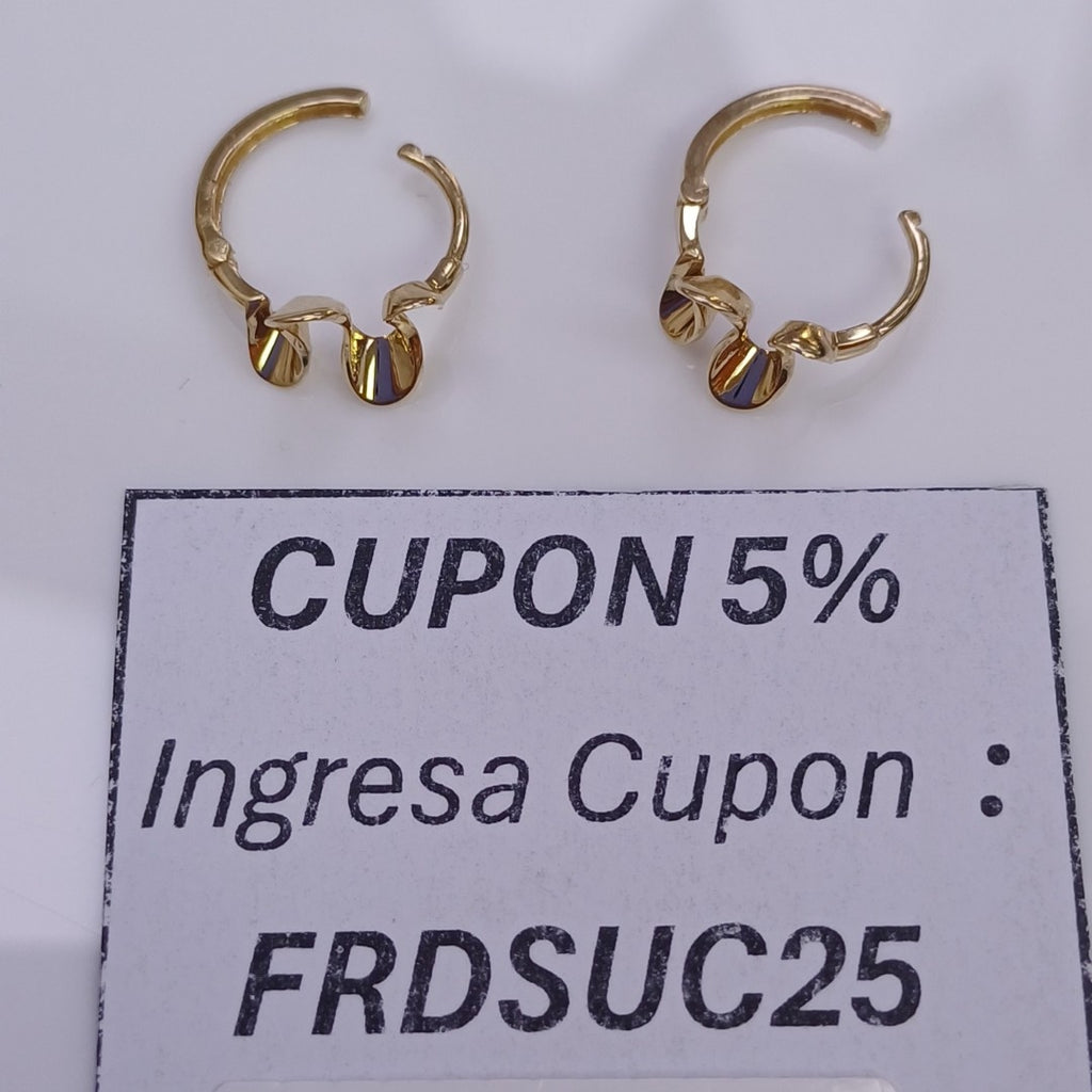 HUGGIES ORO 14K 1.2 (NUEVO)