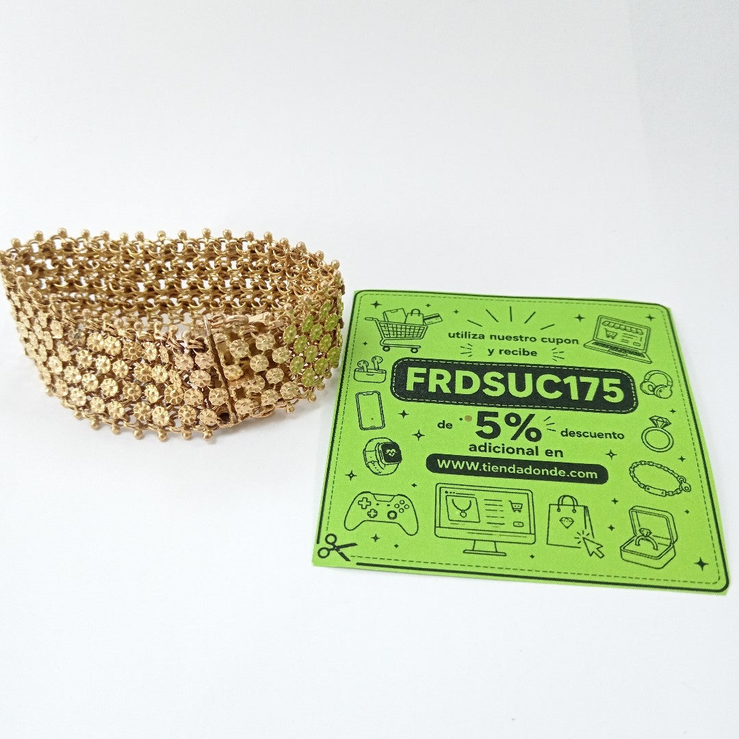 PULSERA ORO 10 K 38.7 GRMS (SEMINUEVO)
