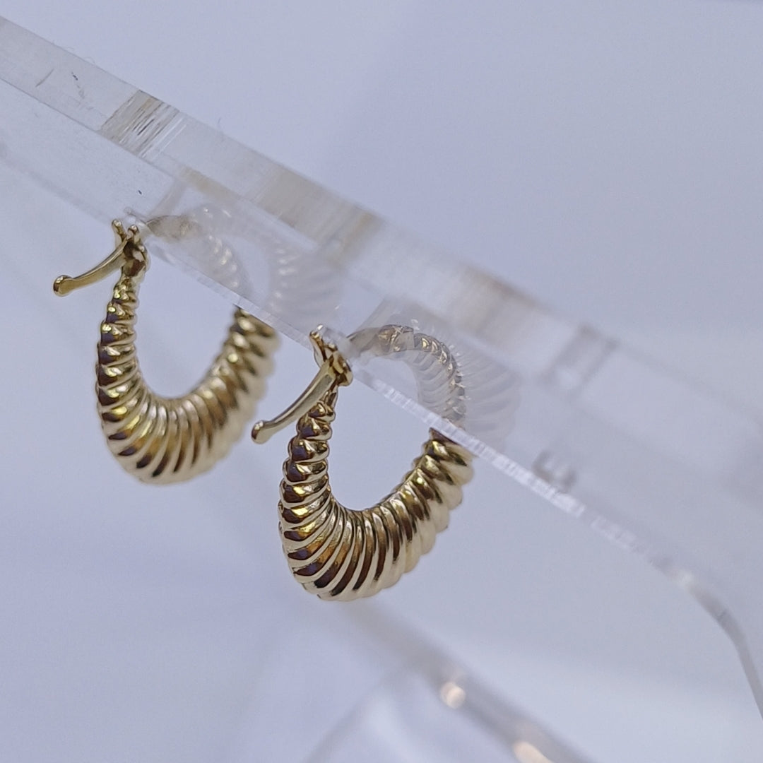 ARRACADAS ORO 14K 1.2 (NUEVO)