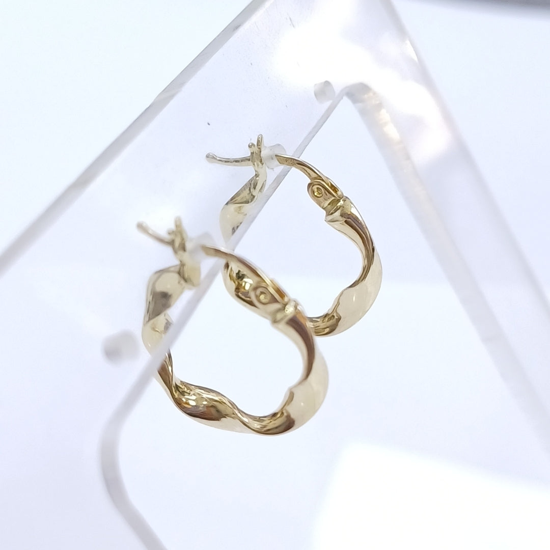 ARRACADAS ORO 14K 1.5 (NUEVO)