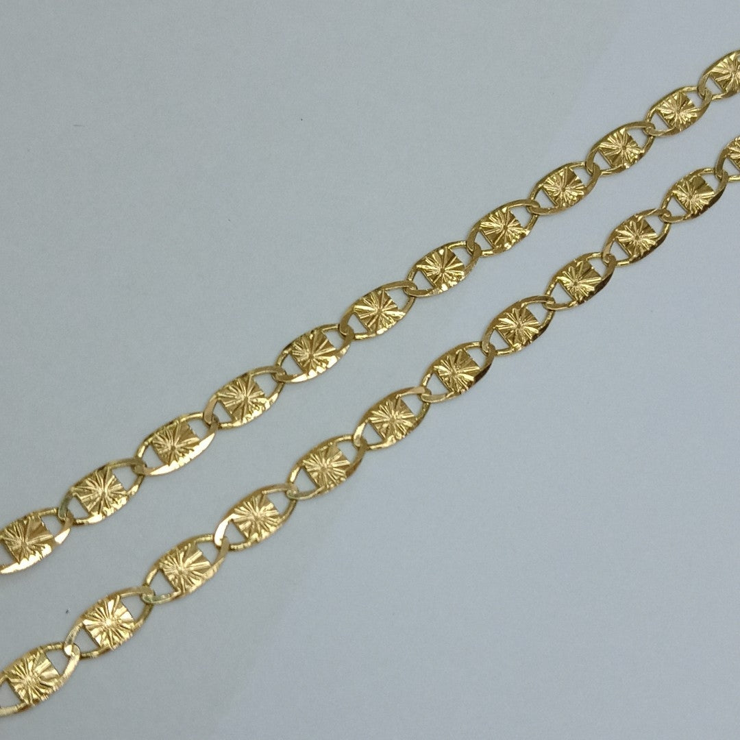 CADENAS GUCHI ORO 14K 55 CM 7.1 GR (NUEVO)
