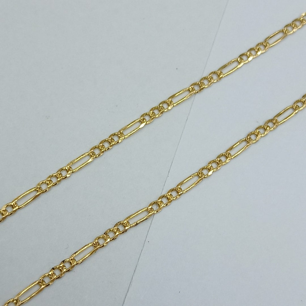 CADENAS 3X1 ORO 14K 55 CM 3.9 GR (NUEVO)