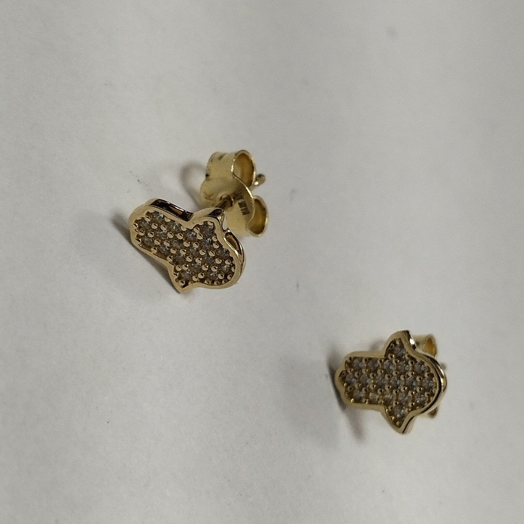 BROQUELES ORO 14K 1.3 (NUEVO)